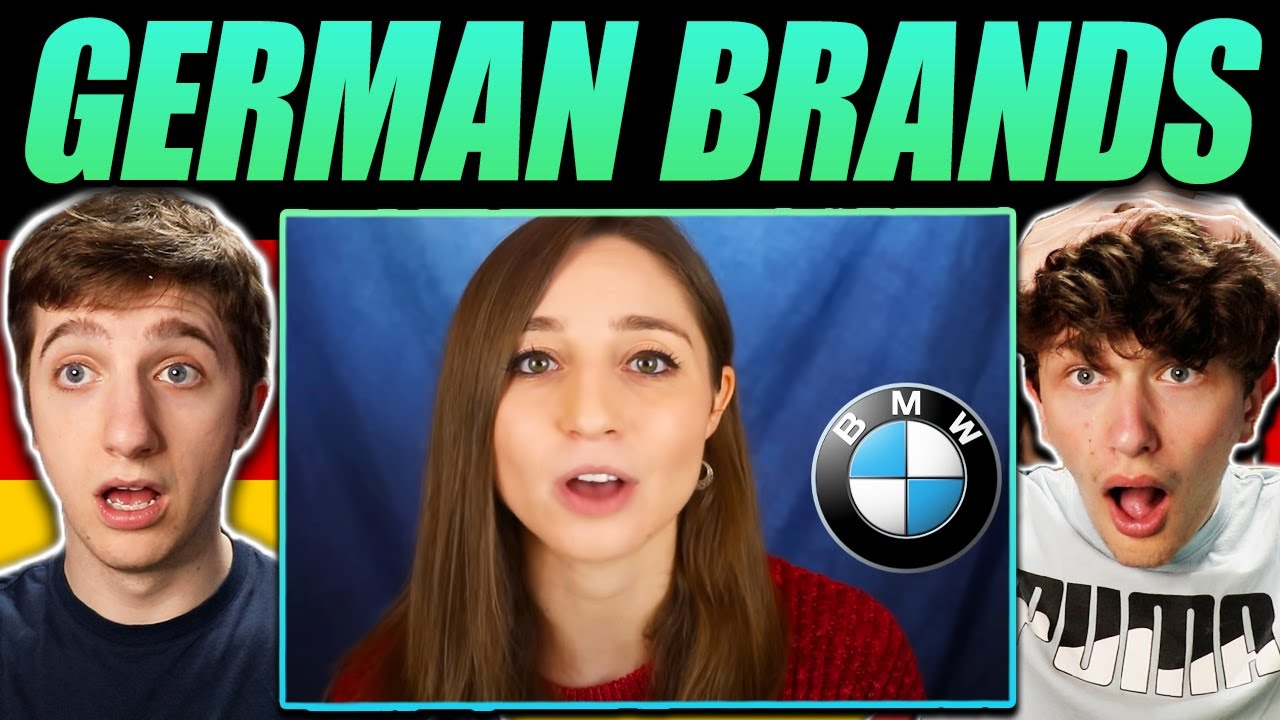 Americans React to 15 German Brands You Pronounce Wrong