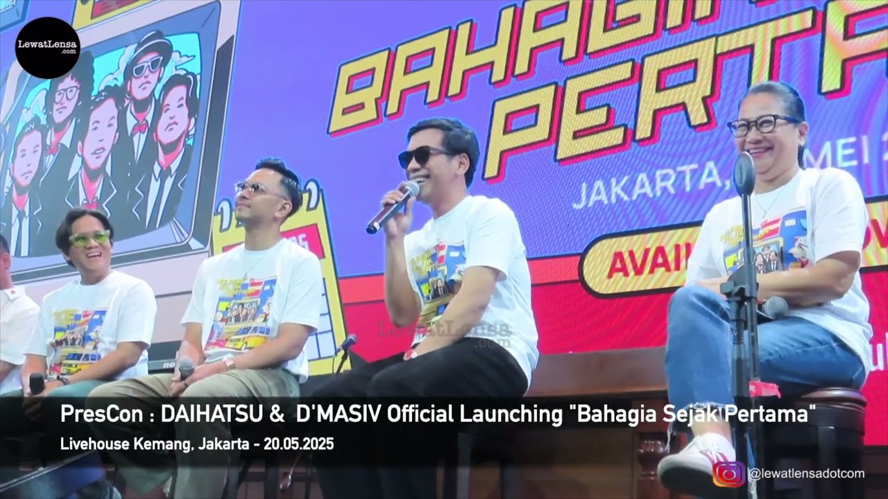 PresCon : DAIHATSU & D'MASIV Official Launching 