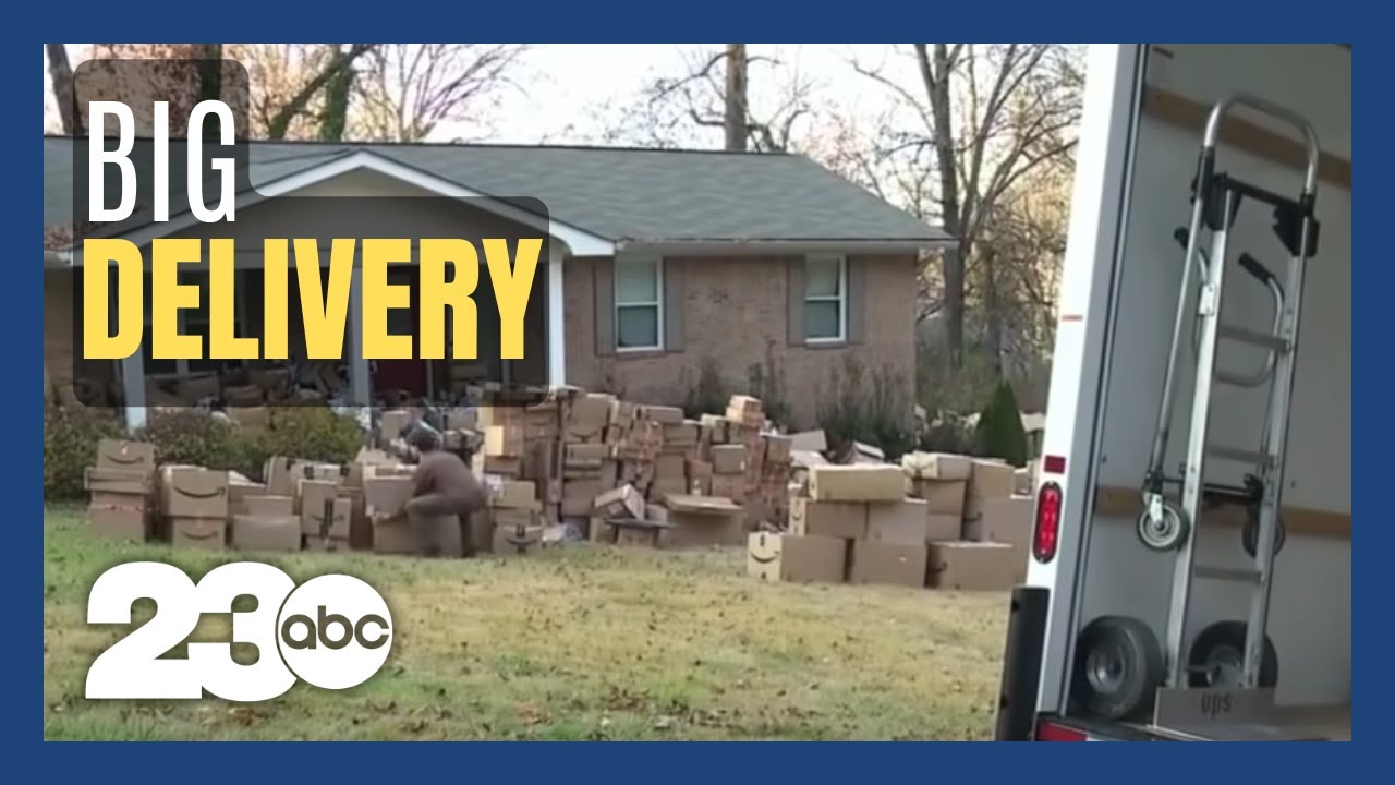 Neighbors in Tennessee city worry as Amazon packages pile up outside home