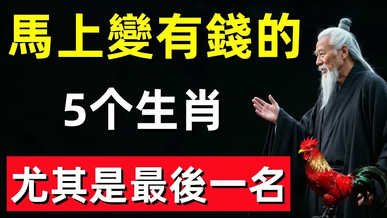 千萬別不信！今天過後，5生肖馬上變有錢，尤其是最後一名！躲不過中頭獎！有意外大財之喜#修行思維 #修行 #福報 #禪 #道德經 #覺醒 #開悟 #禅修