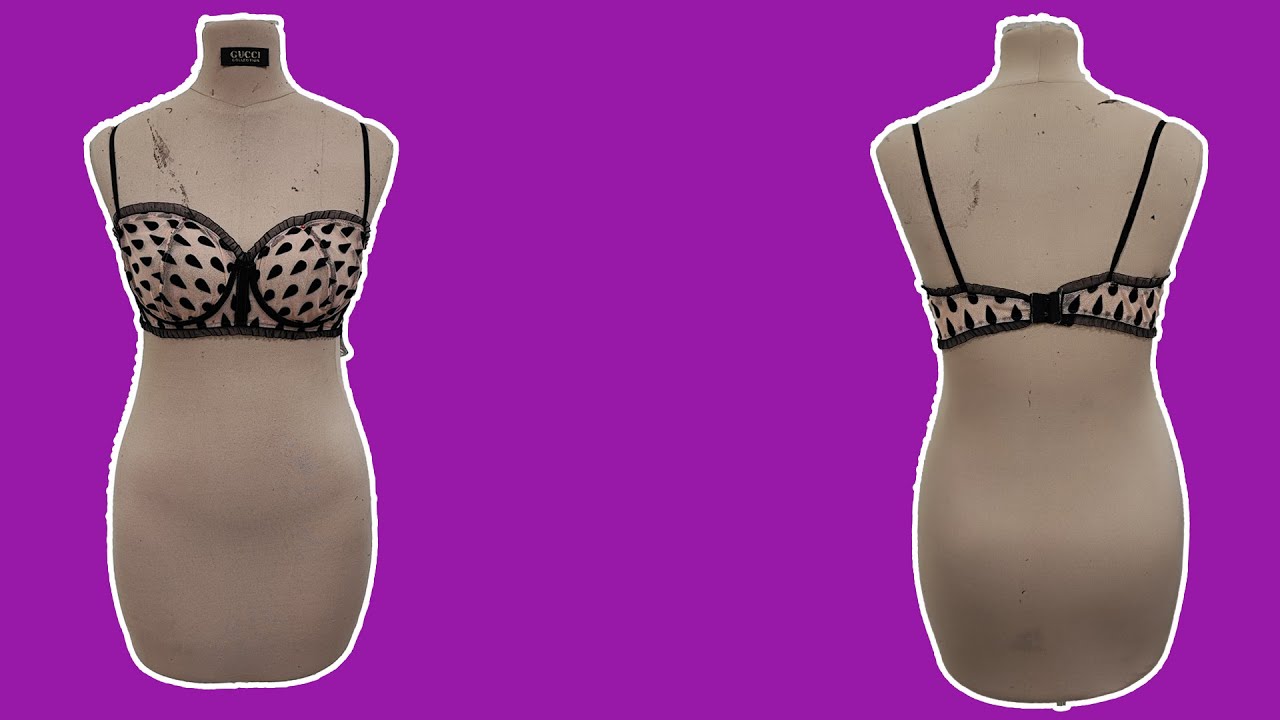 آموزش سوتین تور، آموزش دوخت سوتین برش عمودی ، دوخت سوتین فانتزی--Vertical cut bra sewing tutorial