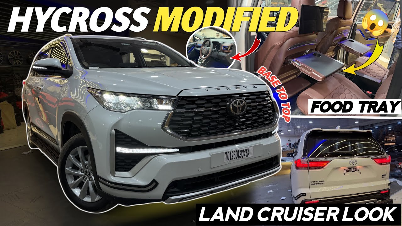 2026 TOYOTA INNOVA HYCROSS MODIFIED WITH PRICE | INNOVA HYCROSS MODIFICATION