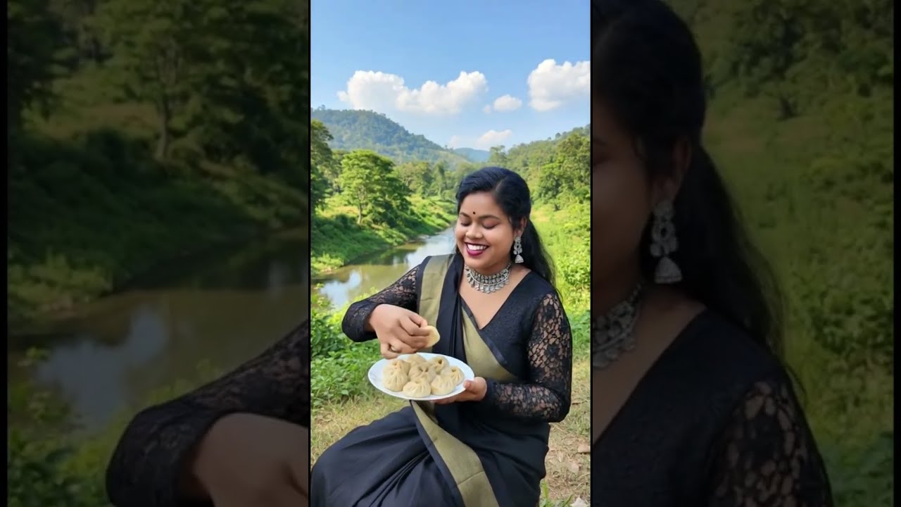 Home Made Chicken Momo। ভাপা চিকেন মোমো।