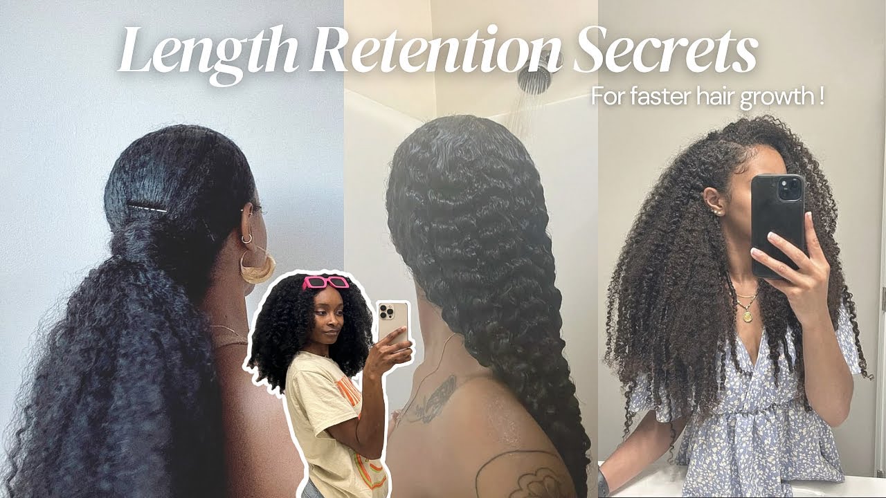 5 Length Retention Secrets For Faster Hair Growth ! 🤫