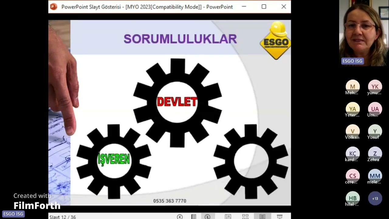 ESGO İş Sağlığı ve Güvenliği Paneli