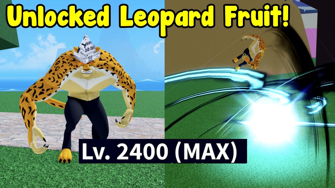 Unlocked Leopard Fruit! Got Max Level 2400! - Blox Fruits