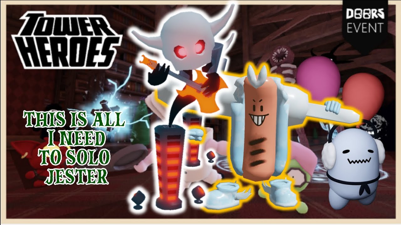 SOLO Chaos Kingdom with (Frank, Balloon and Spectre) Only in Roblox Tower Heroes (MAP in Google Doc)