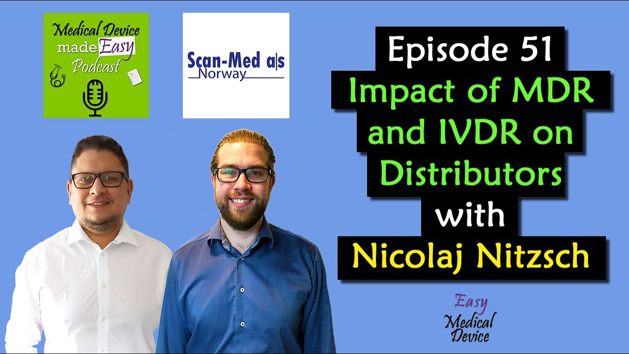 Distributor role within MDR and IVDR with Nicolaj Nitzsch