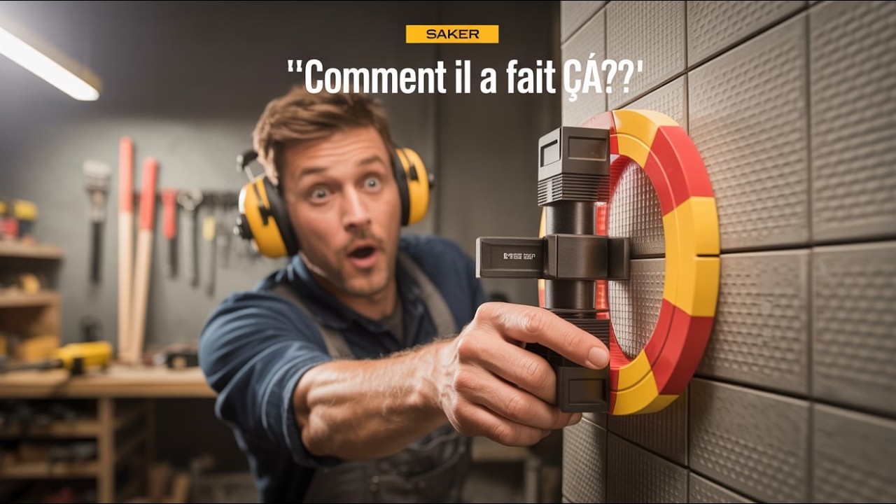 Comment couper du carrelage autour d’un tuyau avec le Saker Contour Gauge !