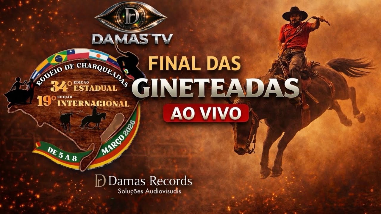 Final das Gineteadas do Rodeio de Charqueadas 2026