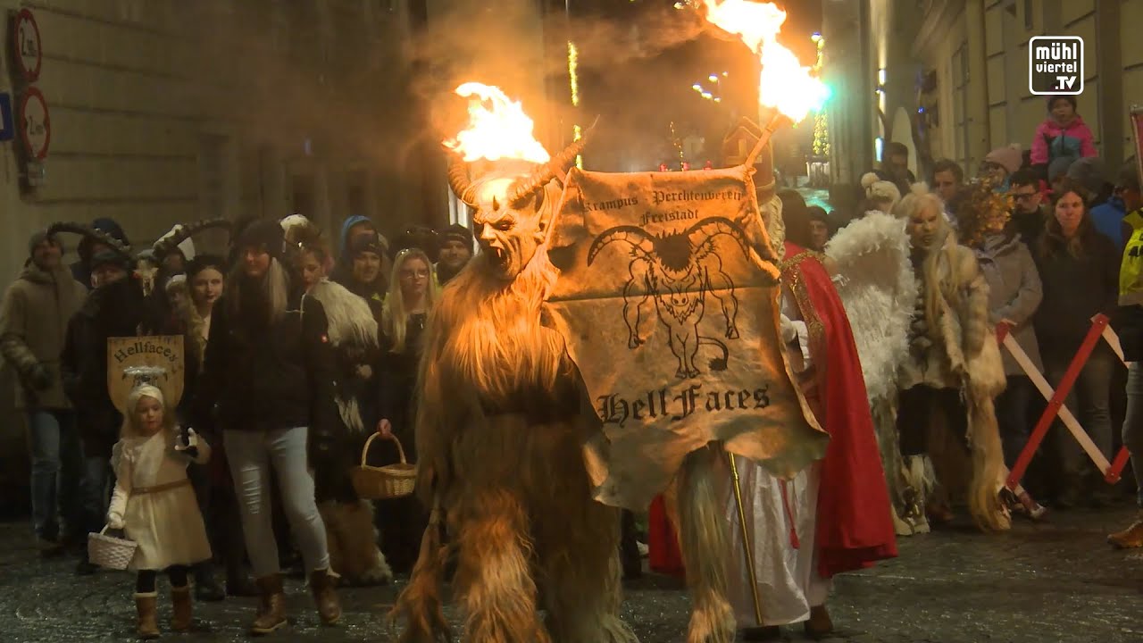 Krampusumzug mit Altstadtlauf in Freistadt