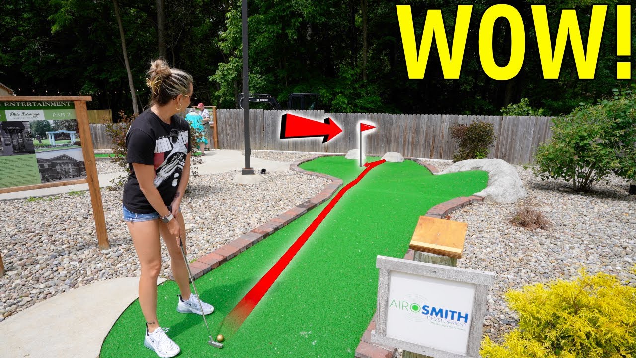 We Never Thought We Would Make it to This Mini Golf Course, and it's Awesome!