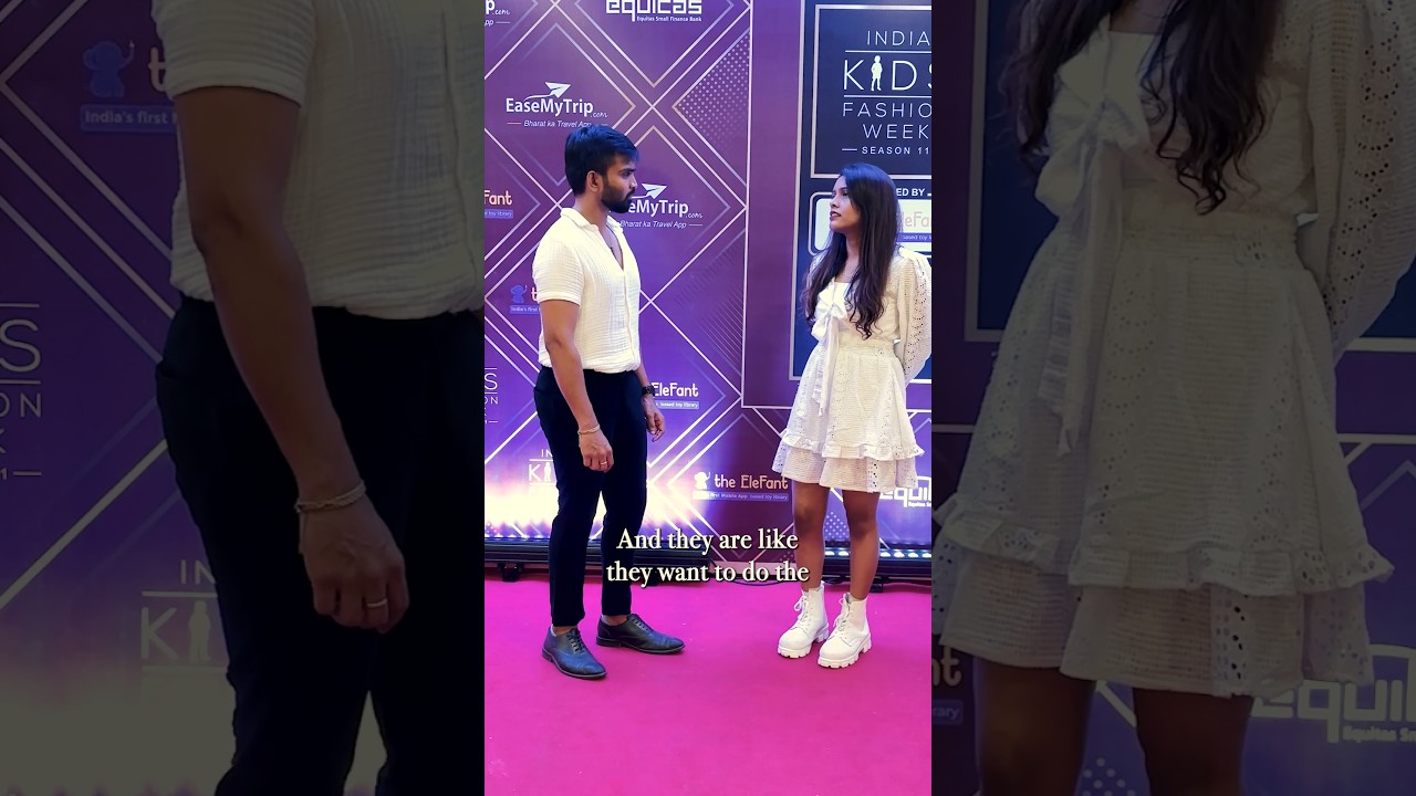 Received such sweet feedback at the Mumbai fashion show!#HalfScale #FashionShow #MumbaiMoments