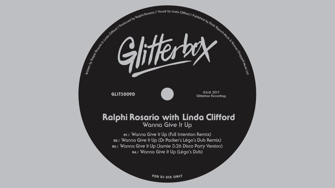 Ralphi Rosario with Linda Clifford 'Wanna Give It Up' (Lego's Dub)