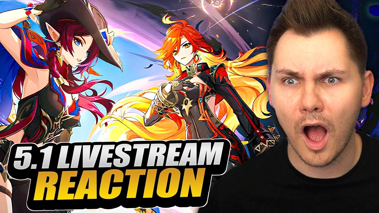 THE NEW GENSHIN IMPACT UPDATE LOOKS INCREDIBLE | 5.1 LIVESTREAM REACTION