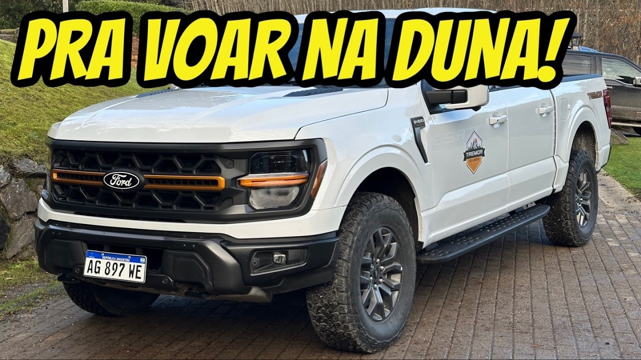 Ford F-150 Tremor HUMILHOU a RAM e ficou PERFEITA