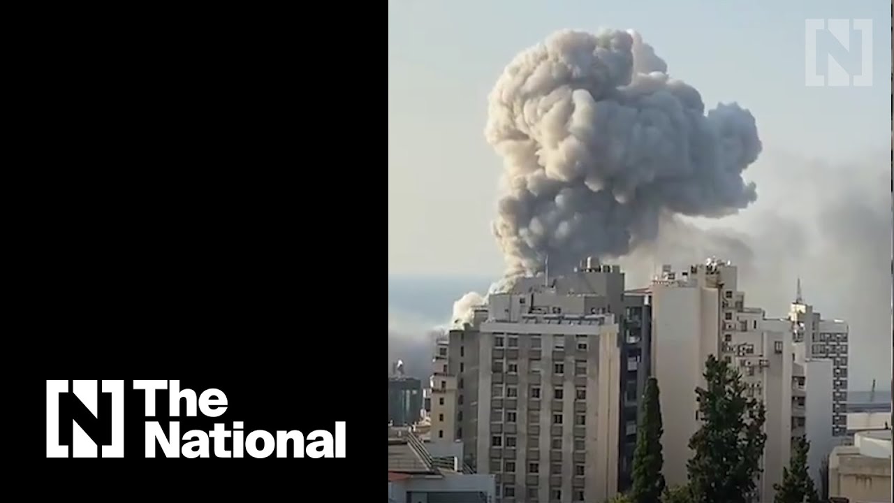 Beirut explosion: Huge blast rocks port and downtown areas
