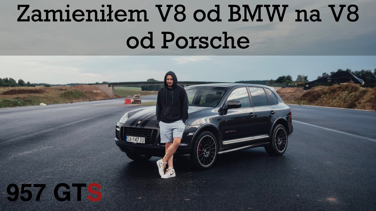 Zamieniłem V8 od BMW na V8 od Porsche.