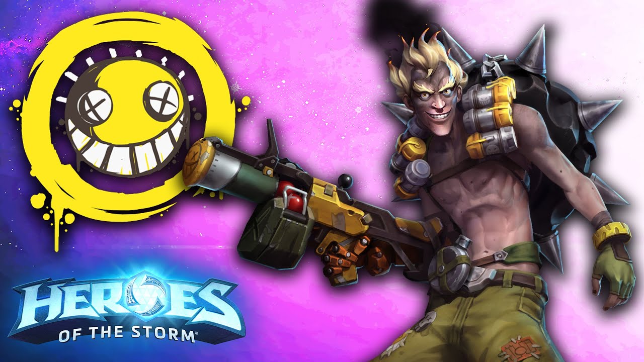 Bombardier Junkrat | Heroes of the Storm (Hots) Junkrat Gameplay