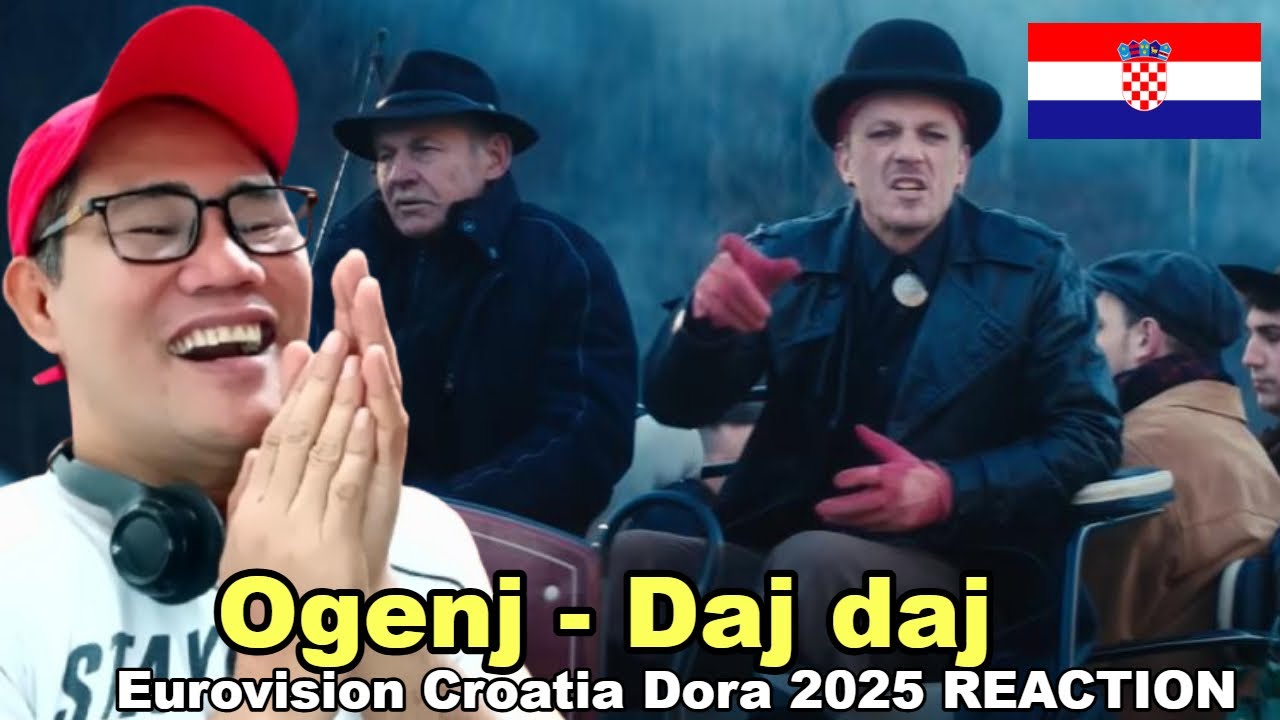 Ogenj - Daj daj - Eurovision Croatia Dora 2025 REACTION