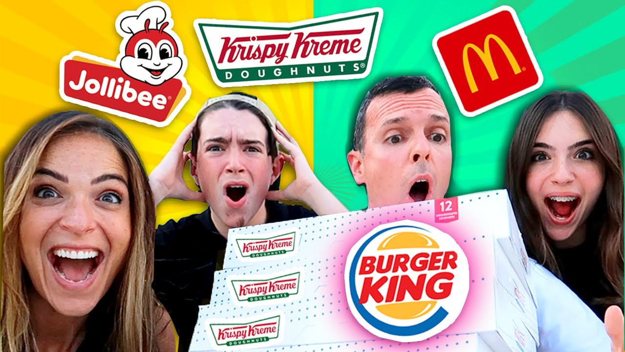 WE GOT 72 DONUTS IN THE DRIVE THRU!! (Strangers Decide)