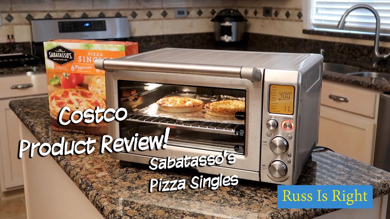 Costco Product Review  - Sabatasso's Pizza Singles  - Pepperoni and Four Cheese
