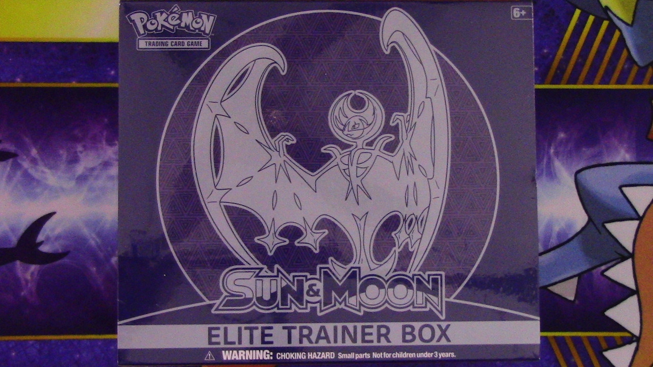 Sun and Moon Elite Trainer Box Lunala - Pokemon TCG Unboxing