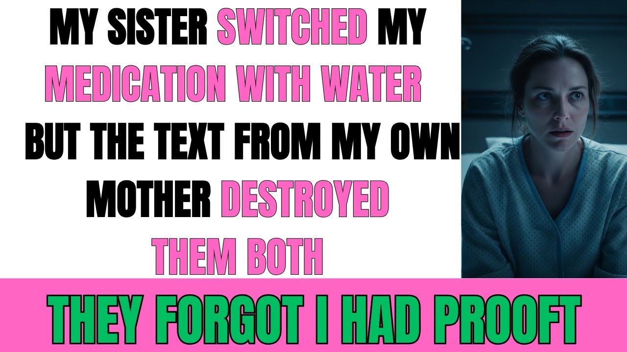 I Nearly Died After My Sister Tampered With My Pills… The Will Reading Changed Everything