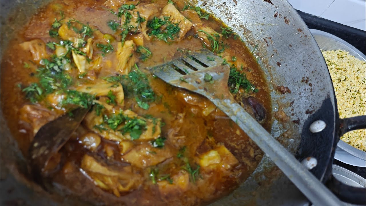 ♥️💖⭐कटहल की सब्जी पूरी रेसिपी #कटहल रेसिपी#jackfruit recipe vegetables #cooking #food 