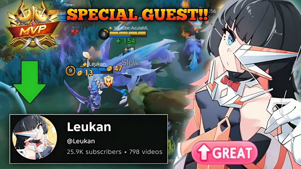 SPECIAL GUEST IS GOD OF RUBY! | MLBB✓ | GUSION GAMEPLAY