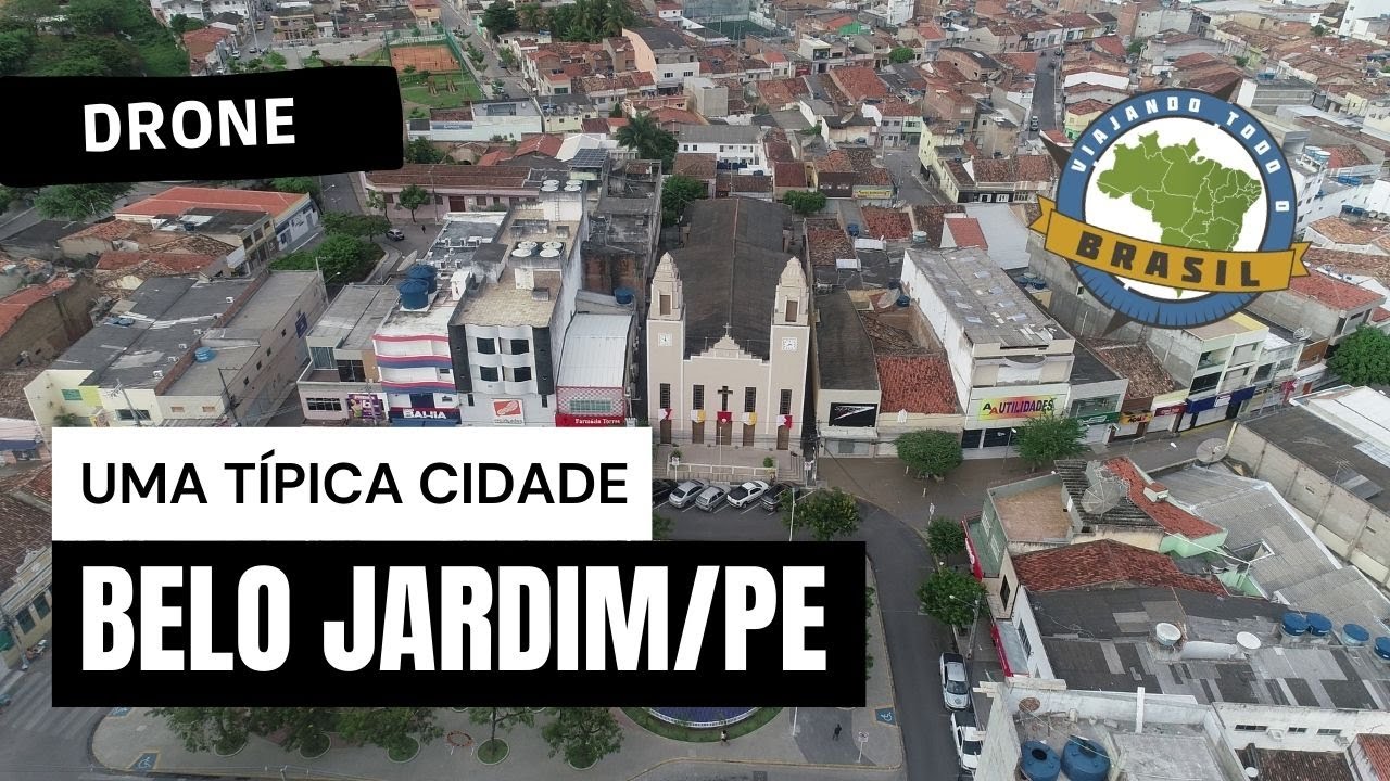 Belo Jardim/PE - Drone - Viajando Todo o Brasil