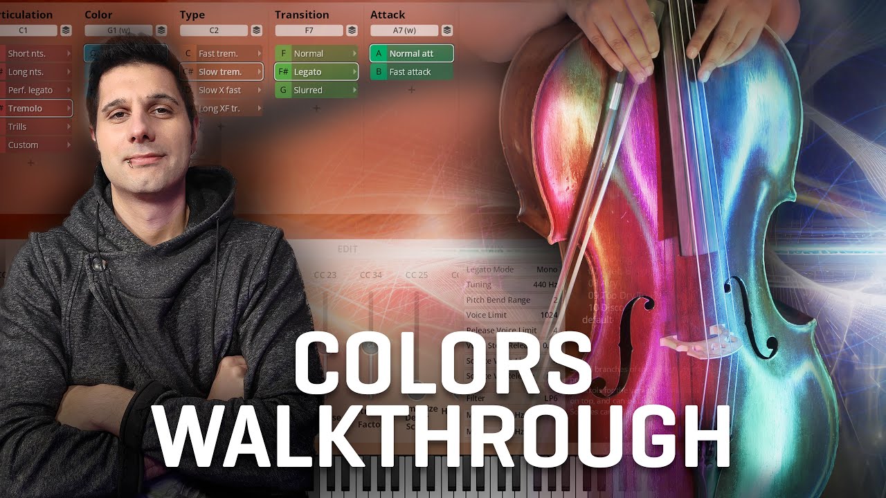 Synchron Duality Strings Colors - Walkthrough by Fabio Amurri