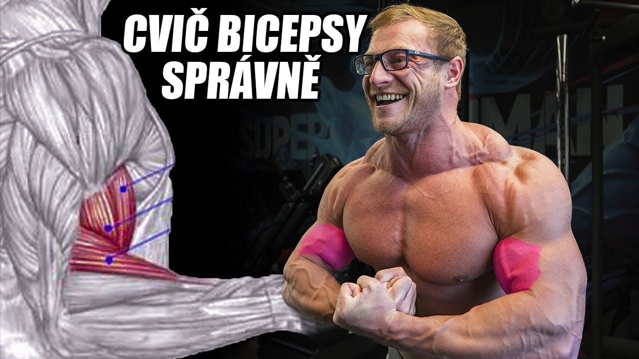 CVIČ BICEPSY SPRÁVNĚ | Tyto 4 cviky musíš zkusit