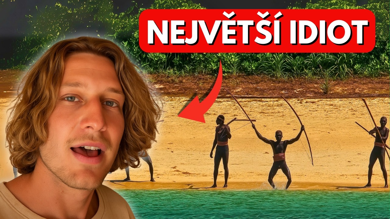 Tenhle YouTuber Se Vpl&iacute;žil Na Zak&aacute;zan&yacute; Ostrov North Sentinel