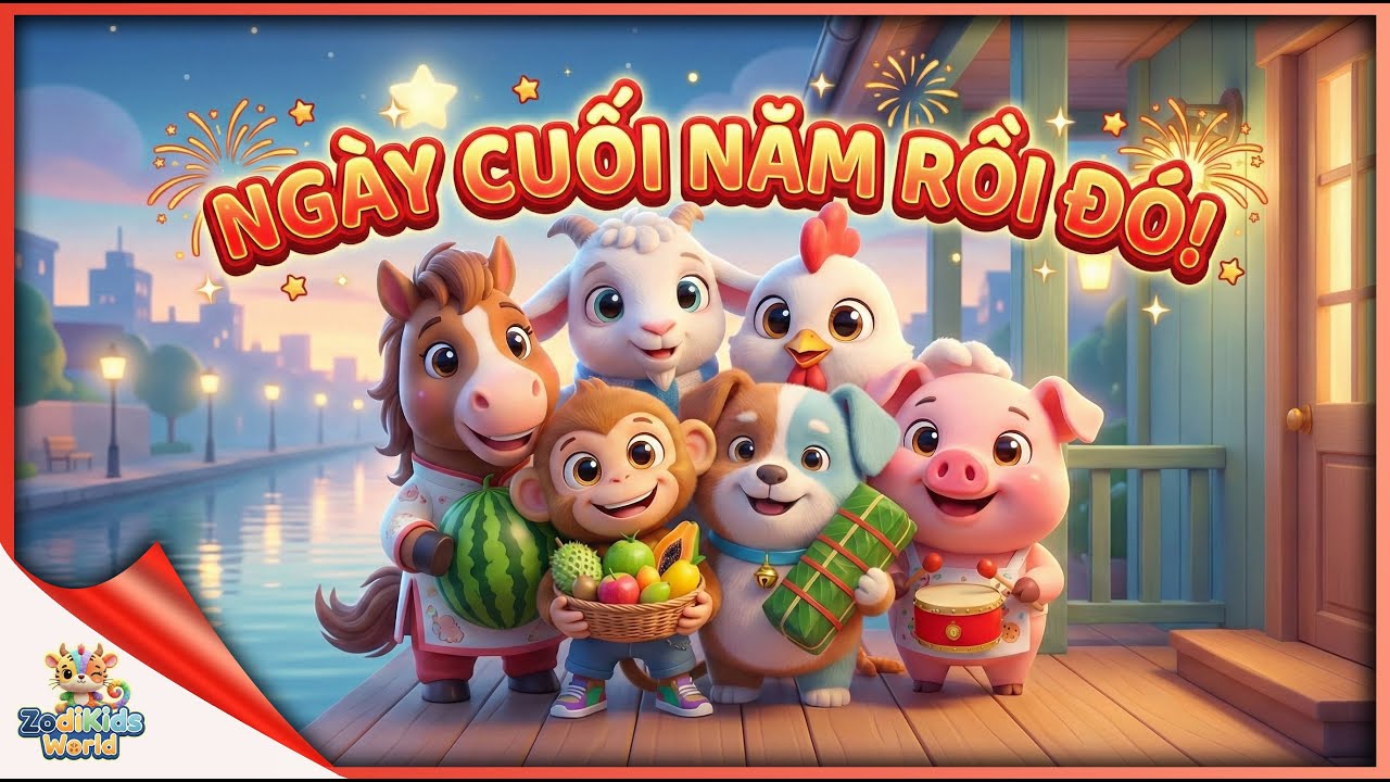 Ngày Cuối Năm Rồi Đó | Nhạc Xuân Thiếu Nhi Cực Hay | Zodikids