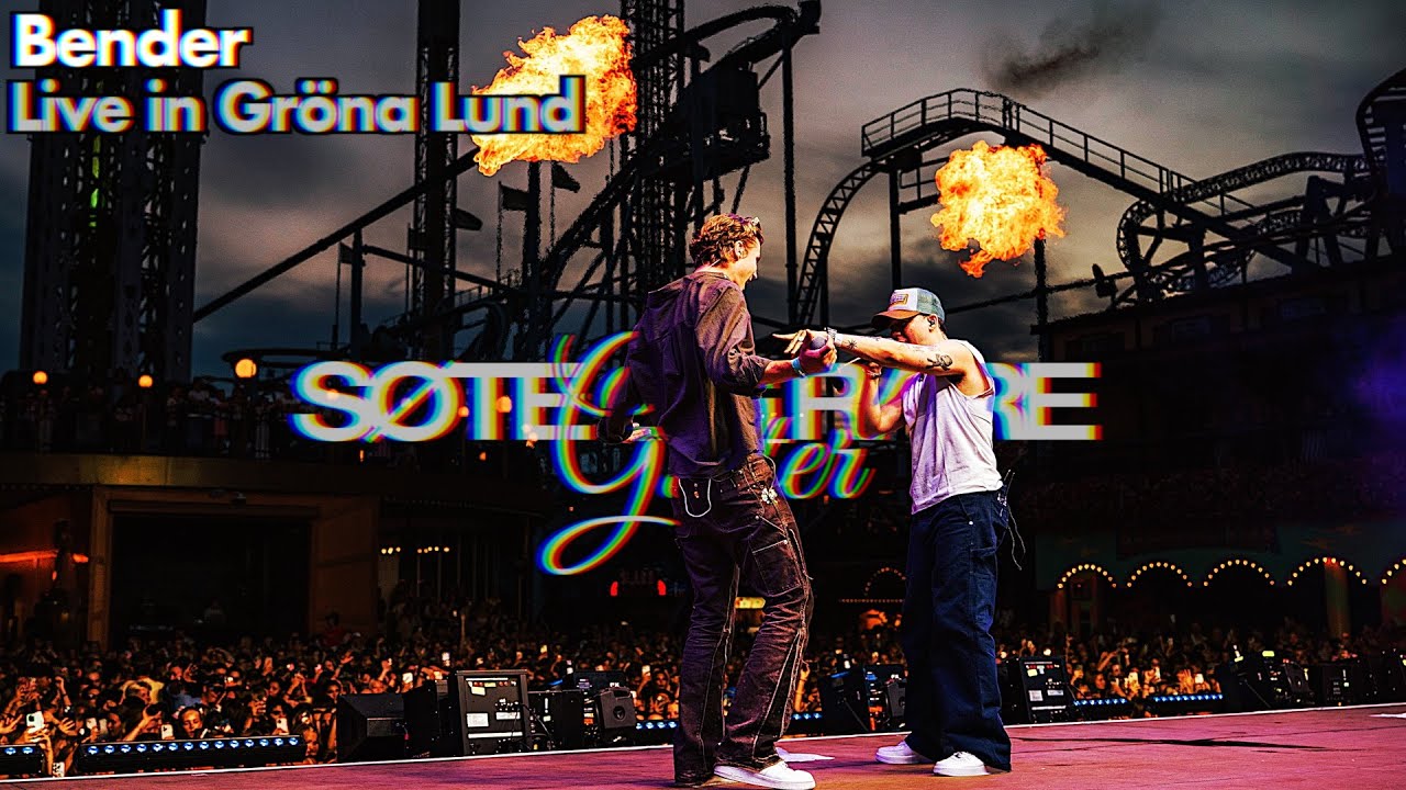 S&Oslash;TE OG RARE GUTTER LIVE - Bender (Gr&ouml;na Lund)