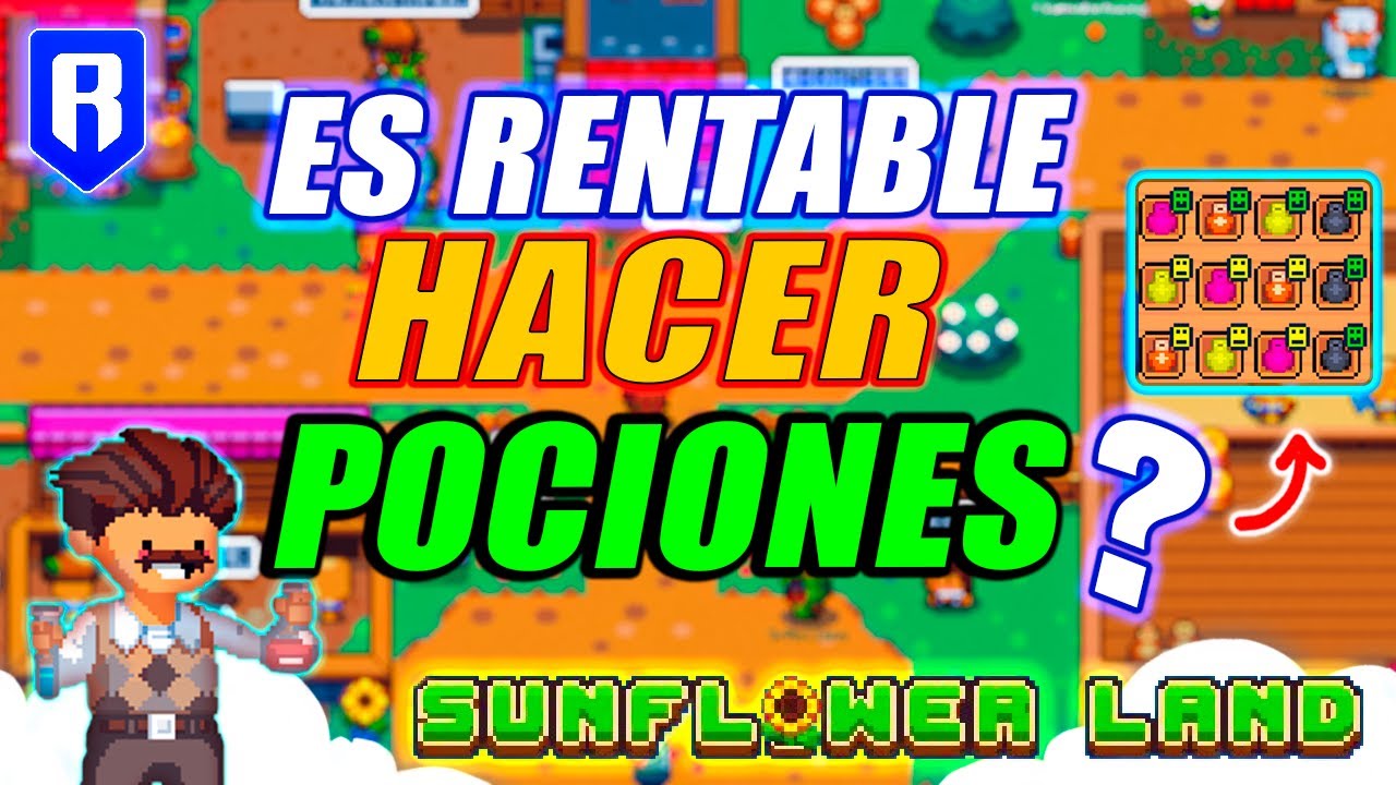 Sunflower Land: Probé las Pociones, Valen la pena? | Lo que pienso!