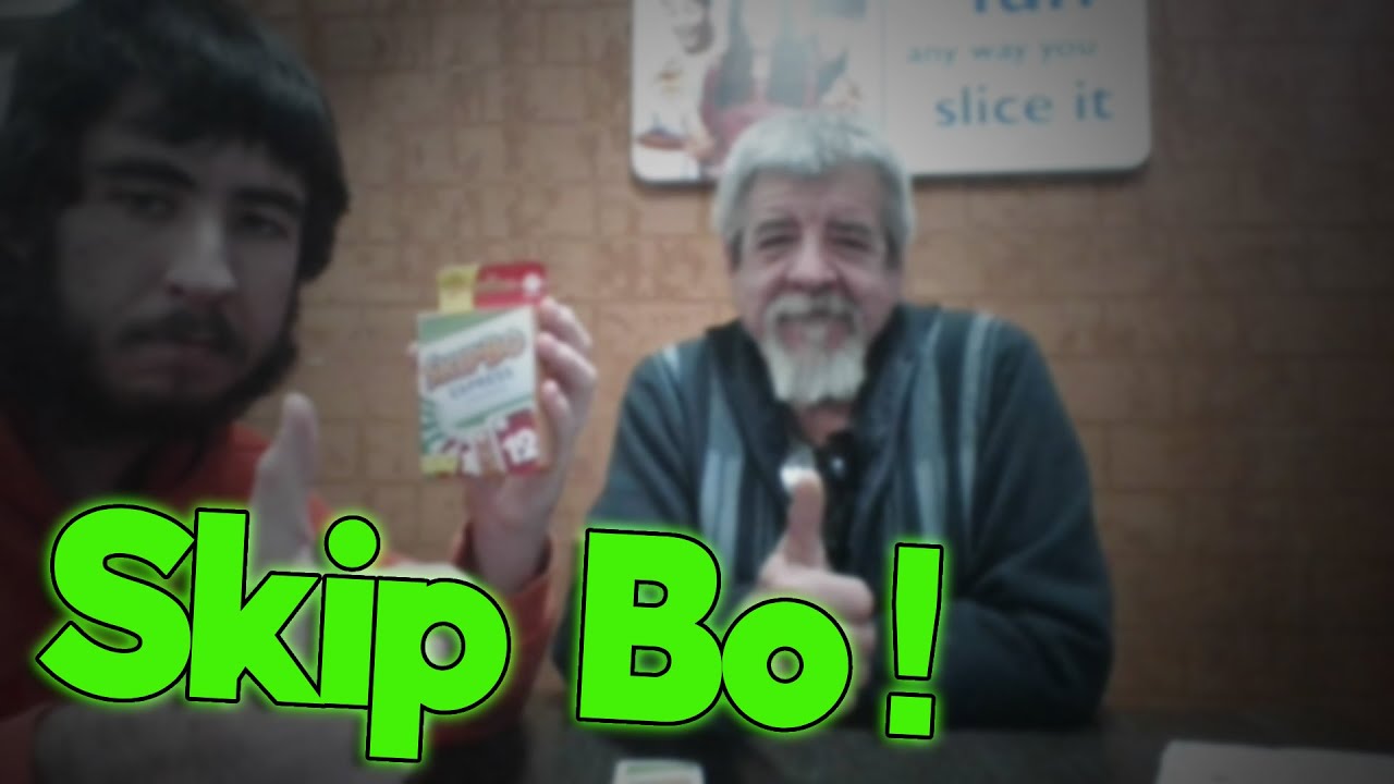 Playing Skip Bo for the First Time! (Ft. My Dad)
