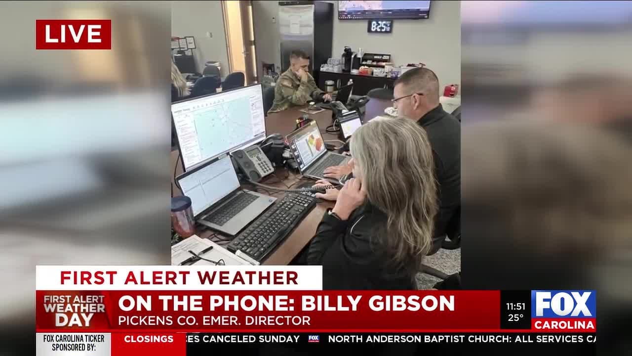 Pickens County Emergency Services official shares storm update