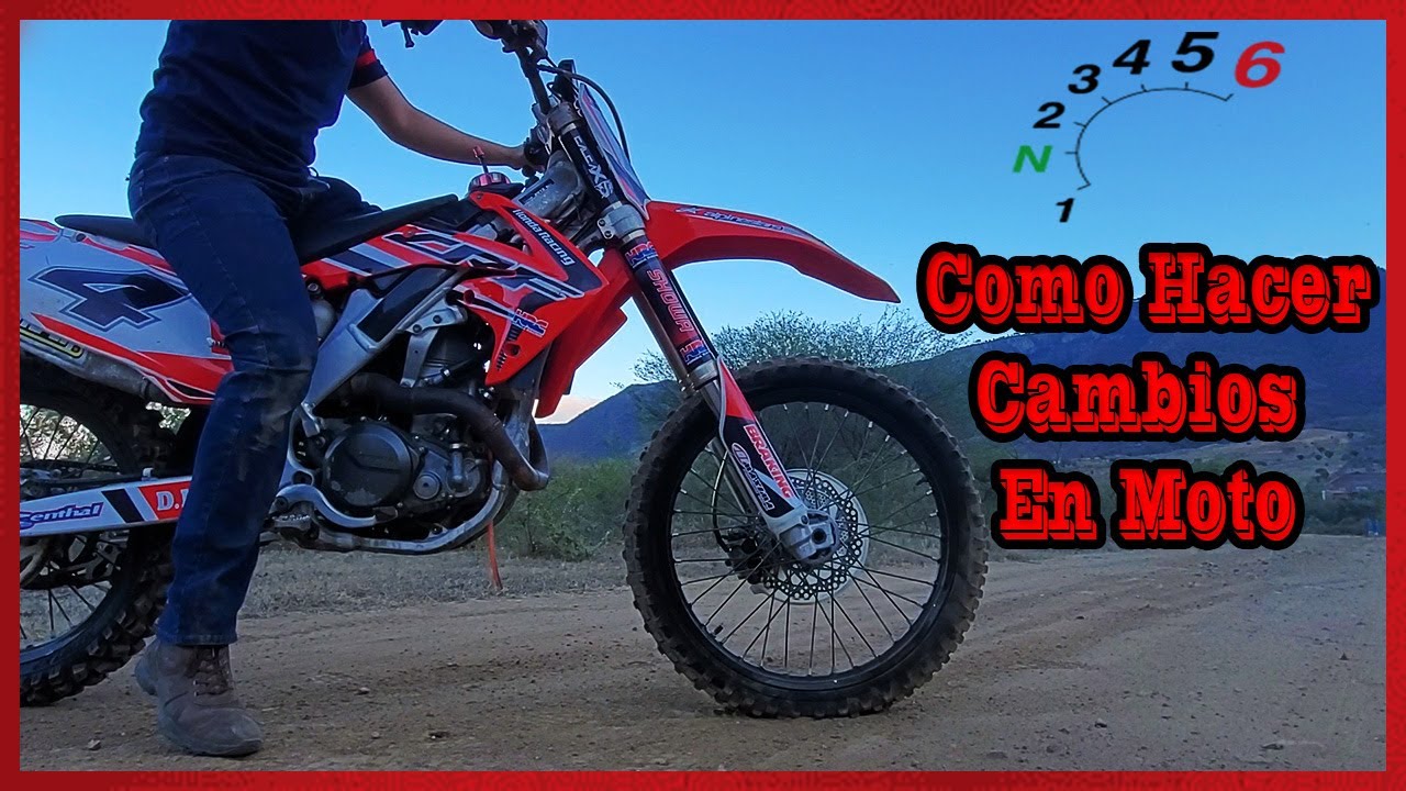 como hacer CAMBIOS de VELOCIDADES en una MOTO 😯🏁🔥