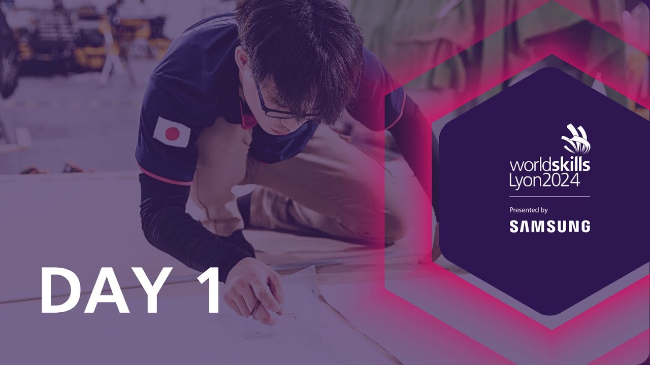 WorldSkills Lyon 2024: Day 1