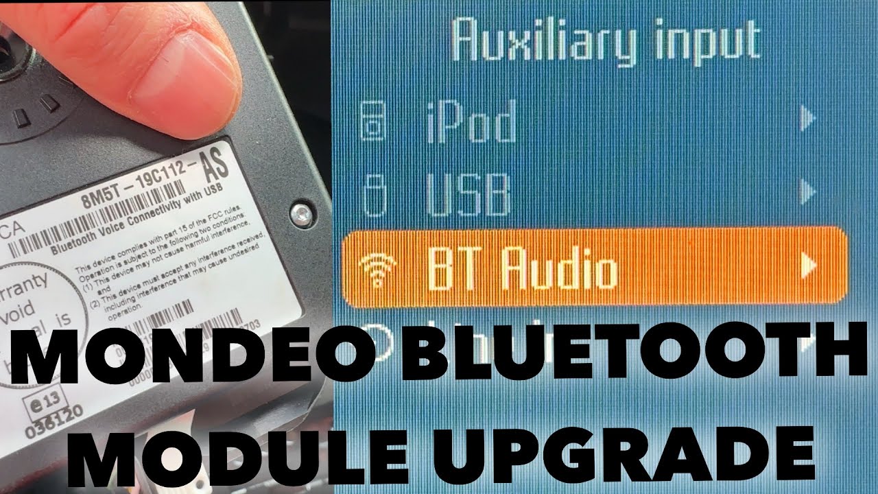 Mondeo Mk4 Bluetooth Module Upgrade