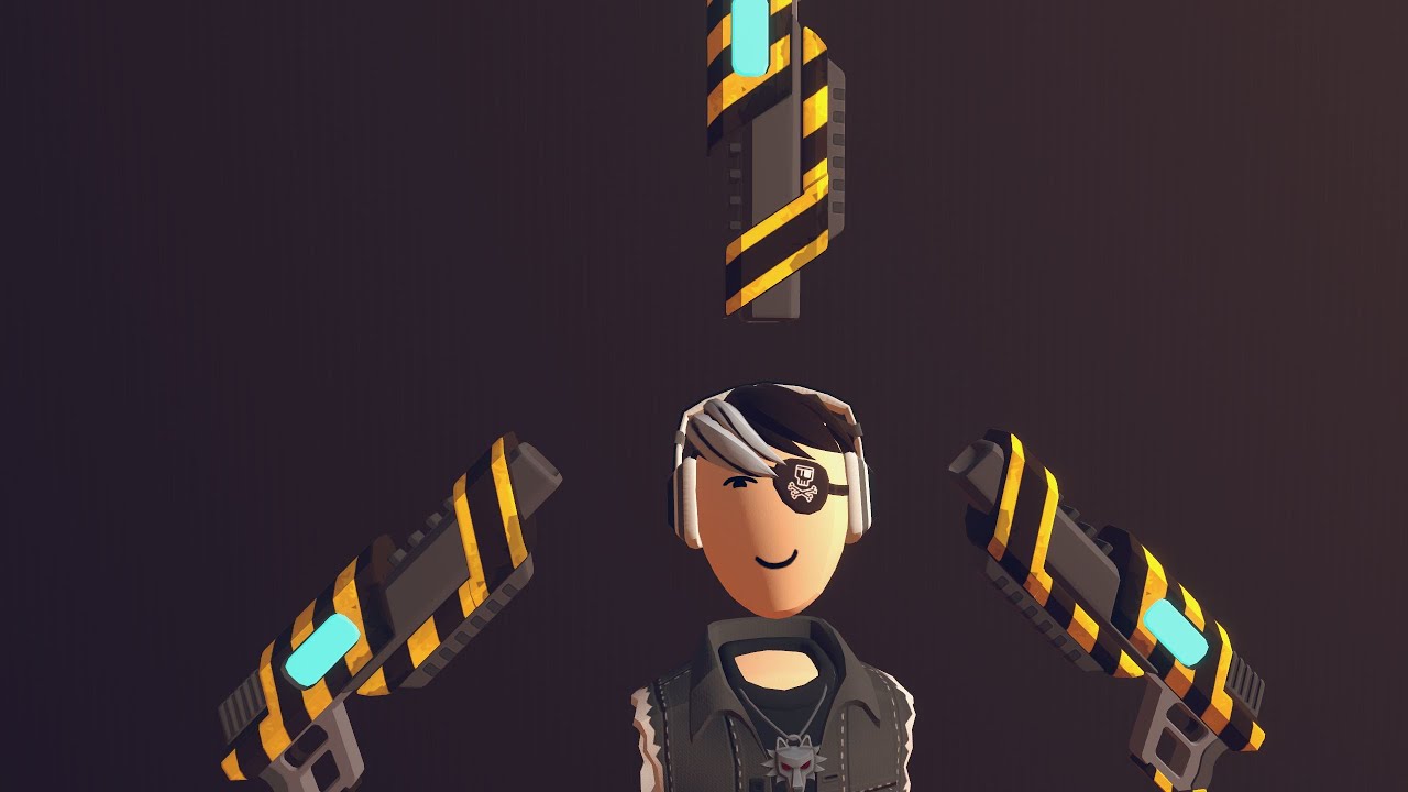 What triple shotgun looks like in third person