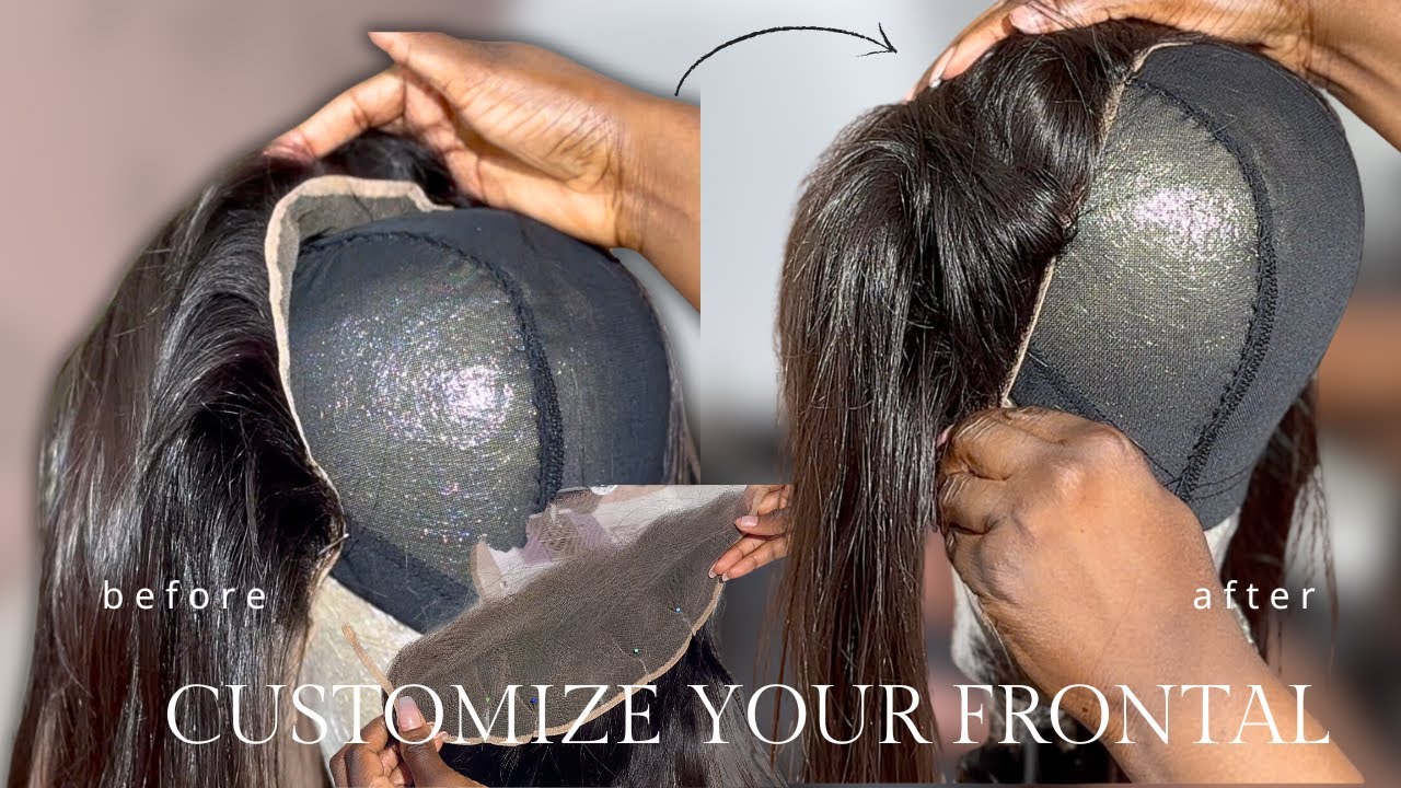 How To Make A 13x6 Lace Frontal Wig in 2025 / Customise your lace Frontal/ Beginner Friendly
