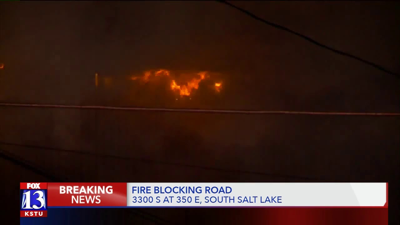 Fire burns at South Salt Lake Apartment complex