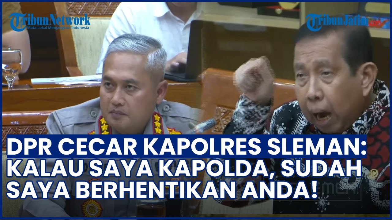 Momen Safaruddin MARAHI Kapolres Sleman imbas Kasus Suami Jadi Tersangka saat Bela Istri Dijambret