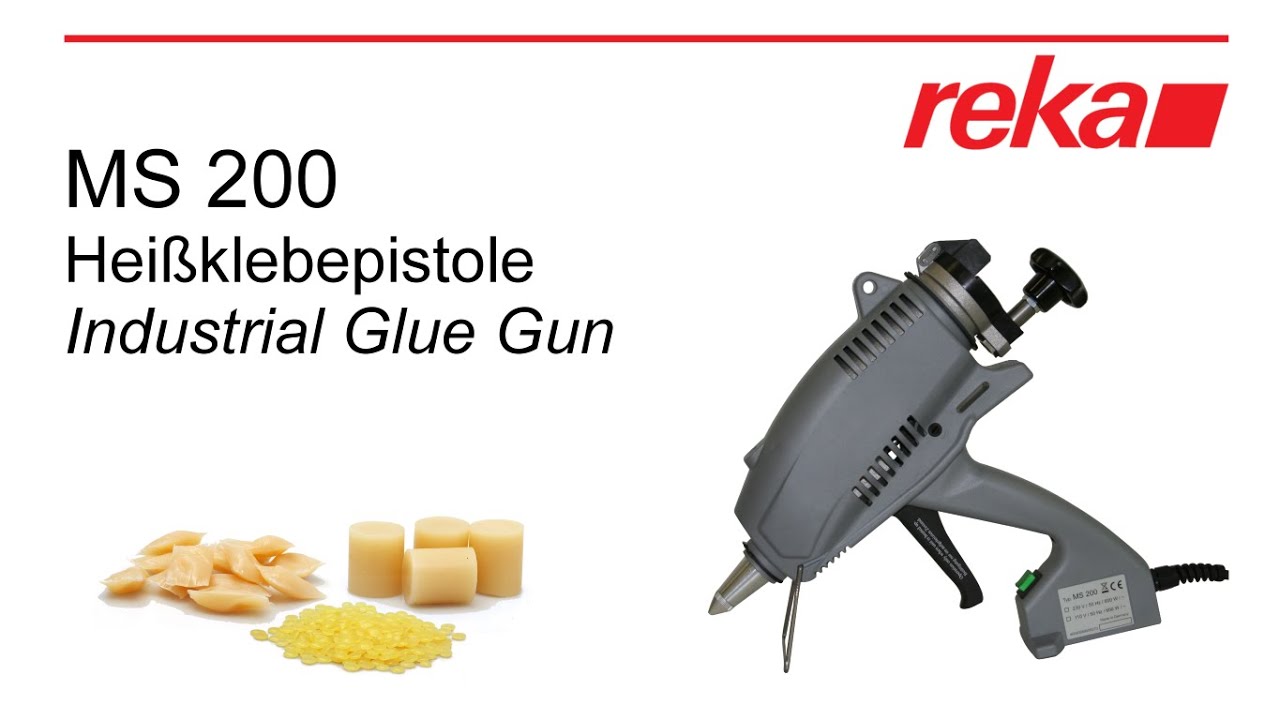 MS 200.2 Klebepistole / Industrial Glue Gun Product Demonstration