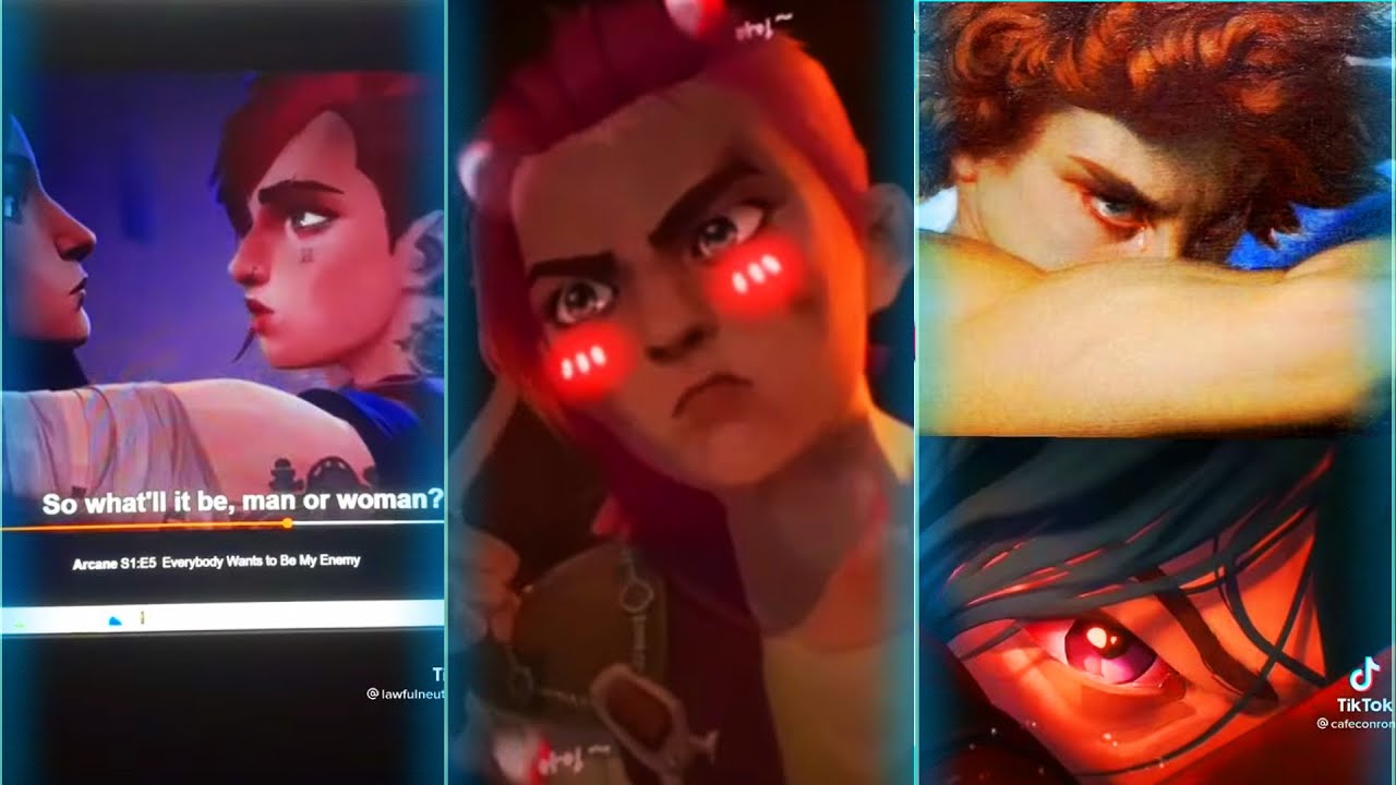 Netflix Arcane TikTok Compilation That Will Give You Will To Live