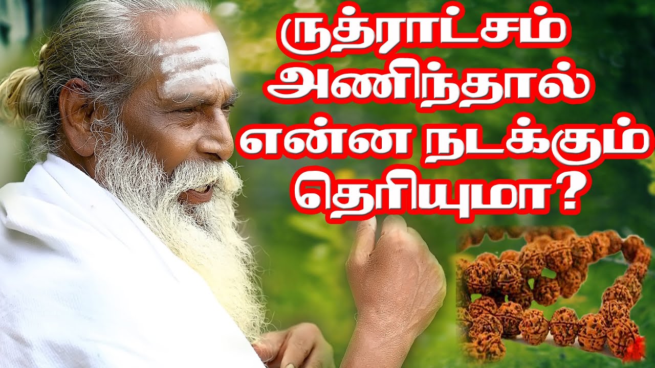 ருத்திராட்சம் அணிந்தால் என்ன நடக்கும் தெரியுமா பிரம்மசூத்ரகுழுயோகி நித்தியானந்த சுவாமிகள் உரை