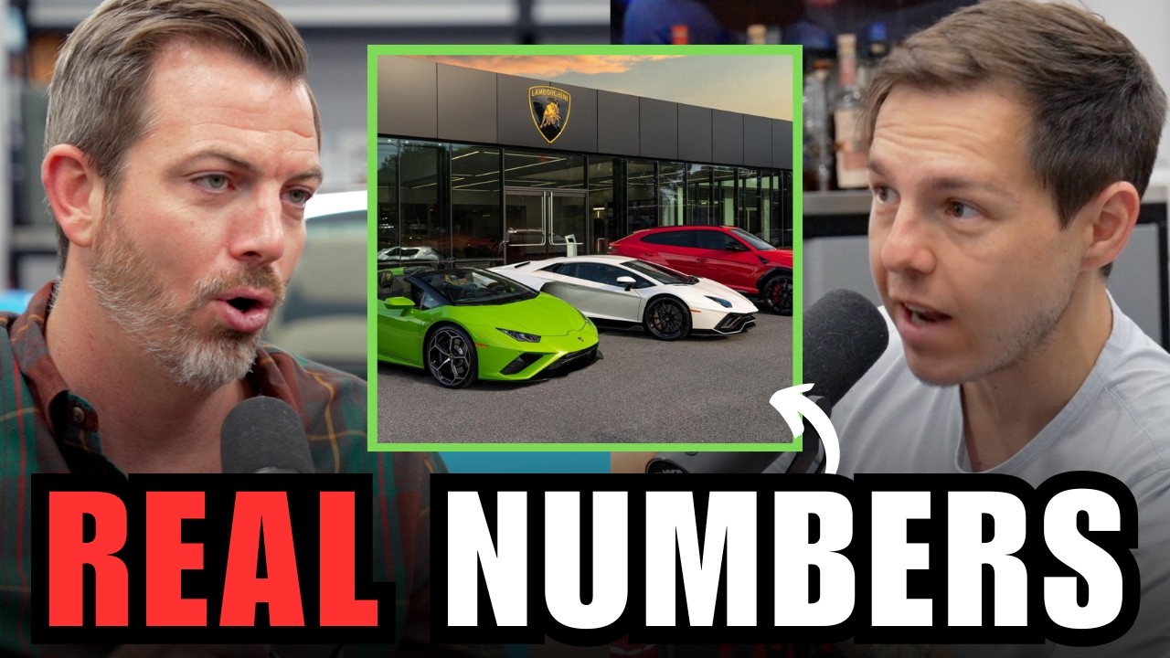 How Much Money Lamborghini Salesmen REALLY Make | Ed Bolian